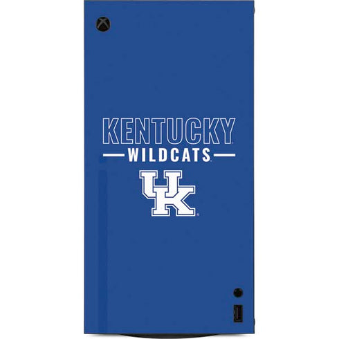 University of Kentucky Wildcats XBox Series X Digital Edition Console Skin